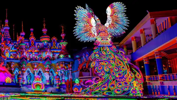 世界最大のLED彫刻