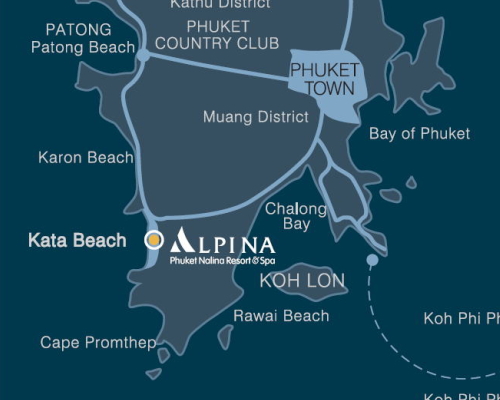 アルピナ ナリナの地図です。