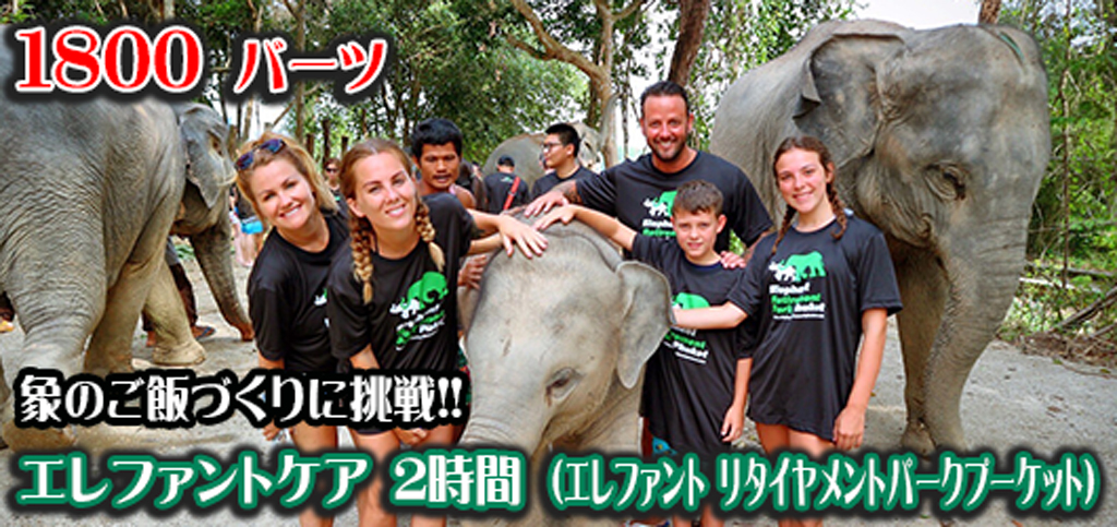 Elephant Retirement Park Phuket / エレファント リタイヤメント パーク プーケット