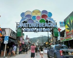 2024年11月29日・プーケット島・パトンビーチの風景