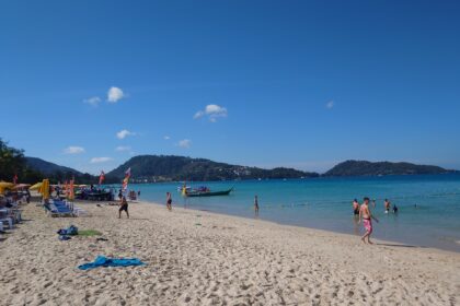 2024年12月30日・プーケット島・ パトンビーチ の風景