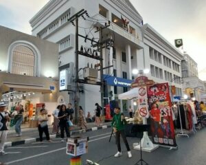 2025年12月15日・Chartered Walking Street (パンガー通り)の風景