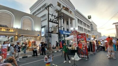 2025年12月15日・Chartered Walking Street (パンガー通り)の風景