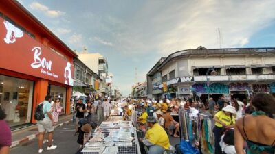 2025年12月15日・Chartered Walking Street (パンガー通り)の風景