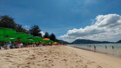 2024年12月17日・プーケット島・ パトンビーチ の風景