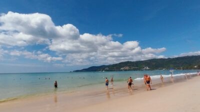 2024年12月17日・プーケット島・ パトンビーチ の風景