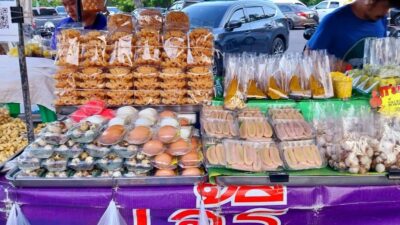 プーケット島・プーケットタウン・サパンヒンの露店