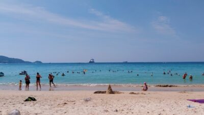 2025年01月17日・プーケット島・ パトンビーチ の風景