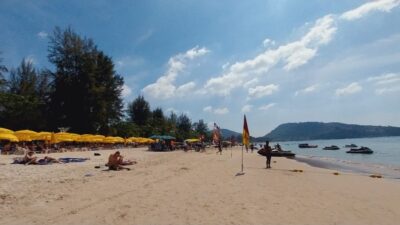 2025年01月17日・プーケット島・ パトンビーチ の風景