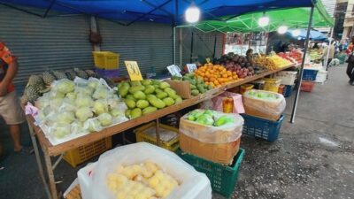 プーケット島・プーケットタウン・ラノーン通り ( Soi Phisai Sapphakit )の青空市場