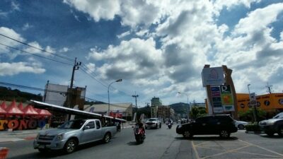 最近のプーケット島・ パトンビーチ ・街並みの風景