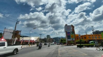 最近のプーケット島・ パトンビーチ ・街並みの風景