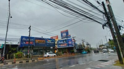 2025年03月09日・プーケット島・ChaoFa Roadの風景