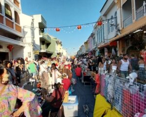 2025年03月09日・プーケット島・オールドタウン・サンデーナイトマーケットの風景